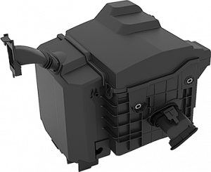 Cooled battery tray