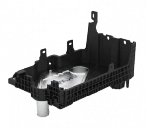 Re-inforced battery tray 